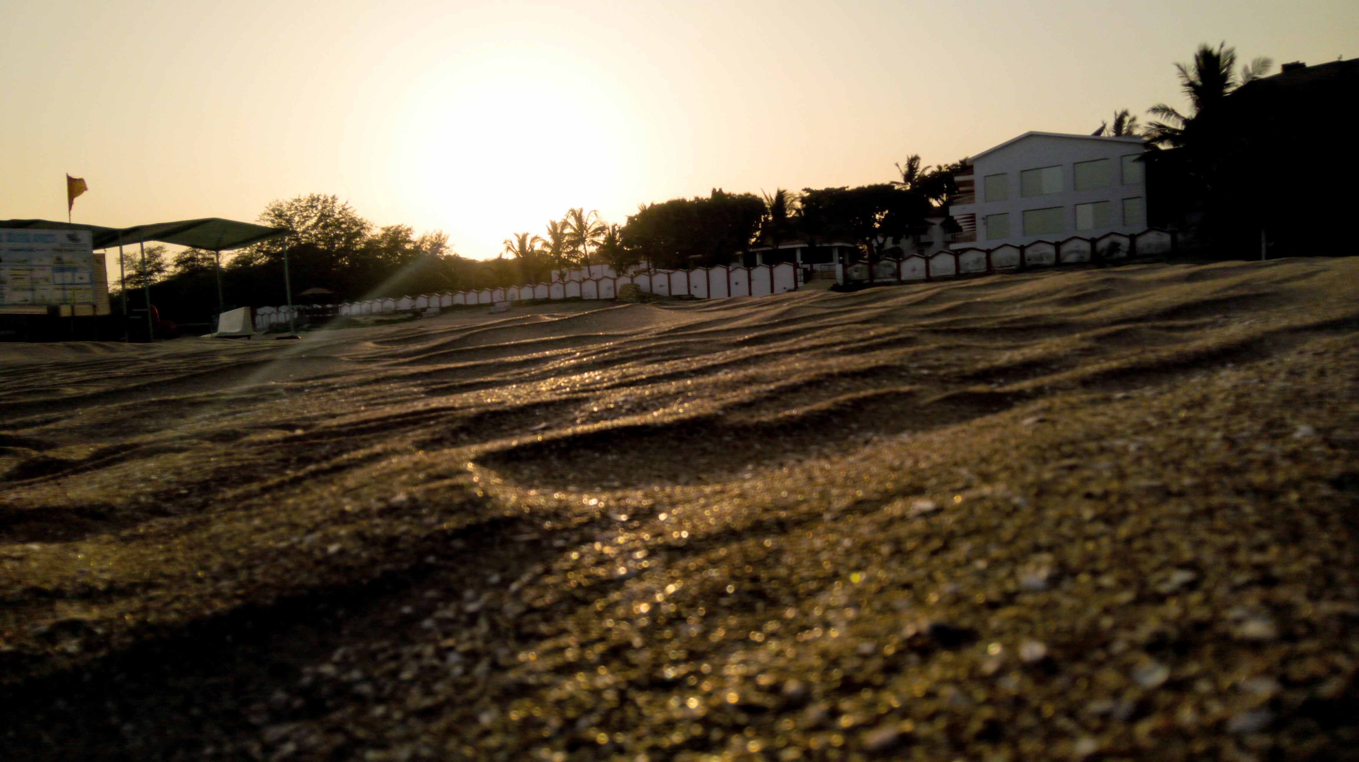 sunset at diu itsmnthn satani manthankumar